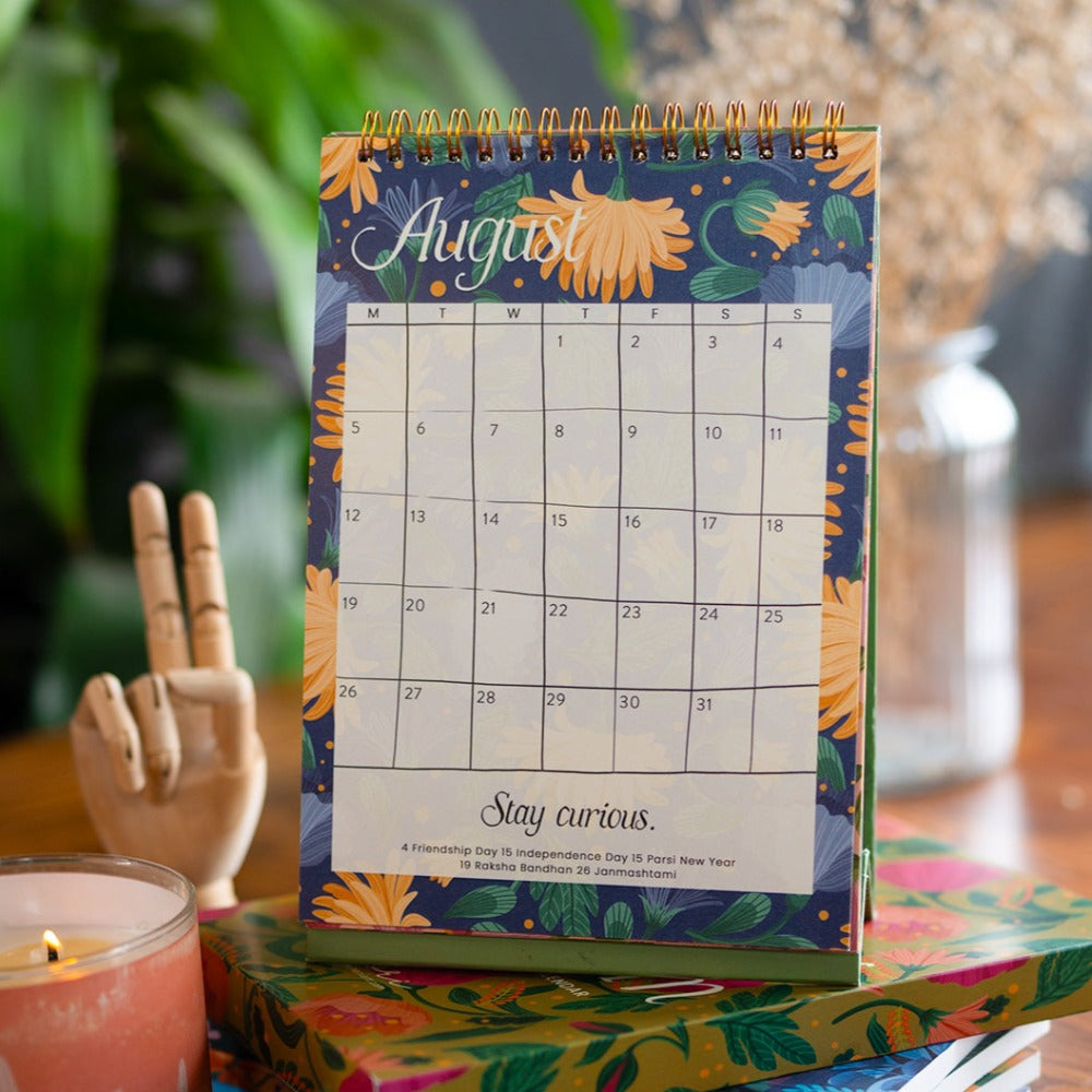 Vibrant Flower Calendar for 2024 – Organize Your Year with Florals.