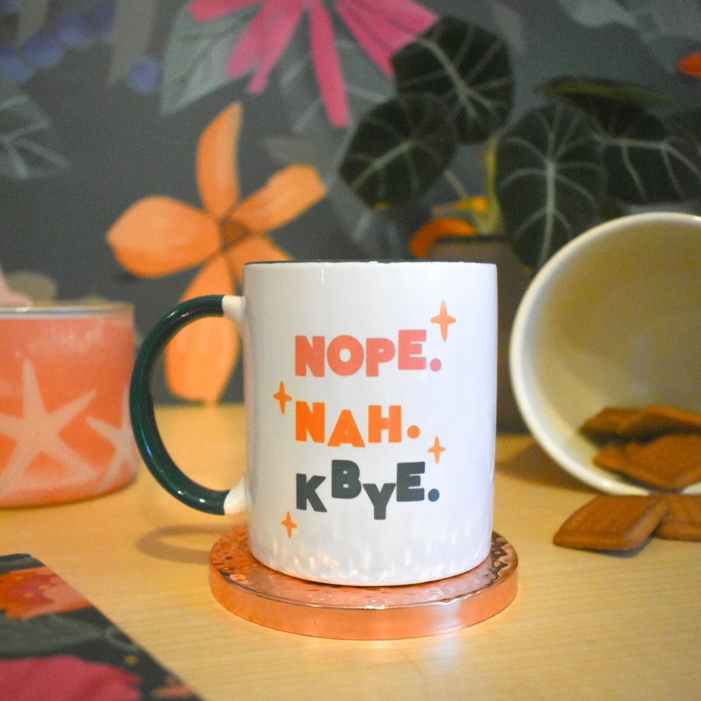 Colorful Coffee Mug - Artist's Illustrated Ceramic Drinkware