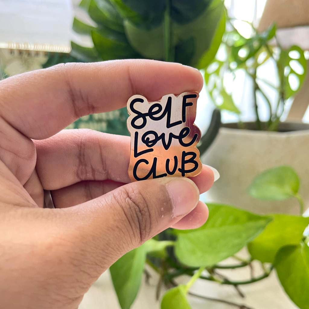 Enamel Pin for Self-Love - Wear Your Empowerment Proudly