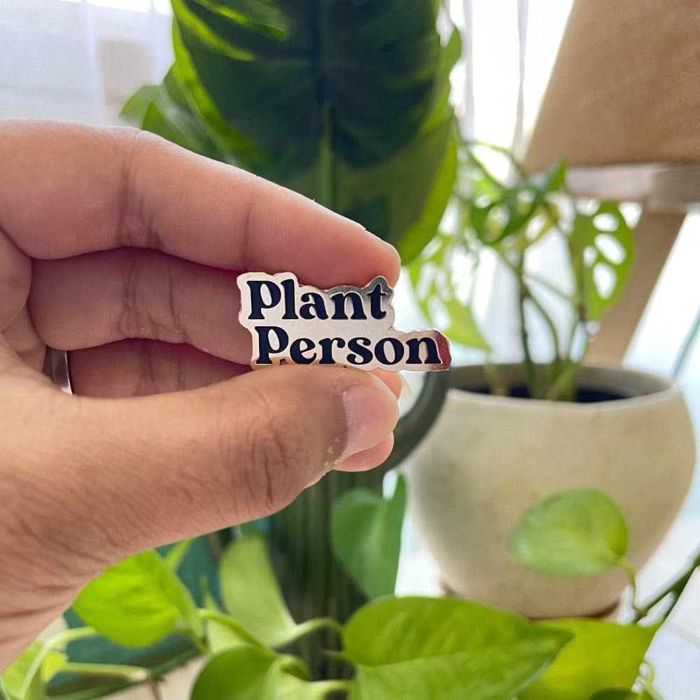 Botanical Enamel Pin - Proud Plant Lover's Accessory