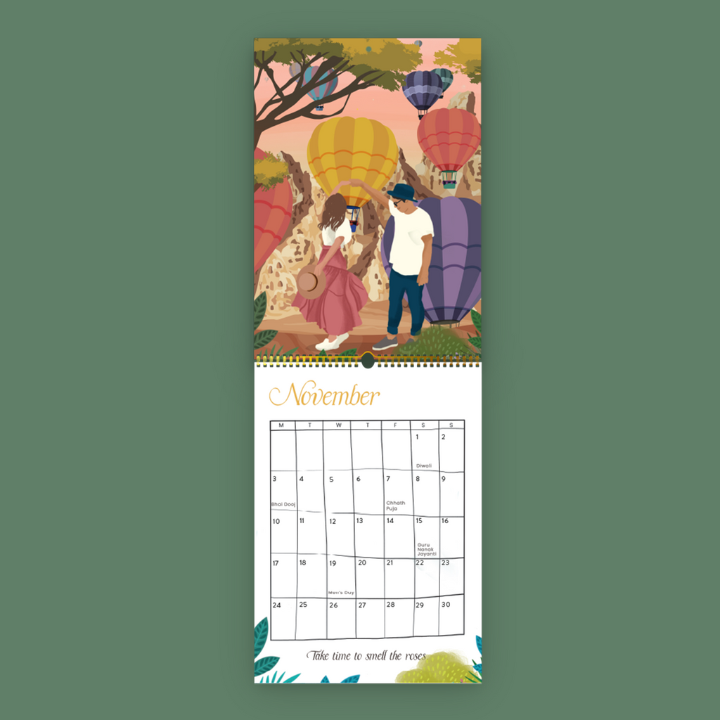 Chic Travel-Themed Wall Planner – Stay Inspired All Year in 2024