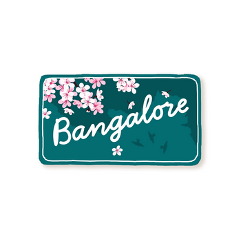 Bangalore Bloom Sticker