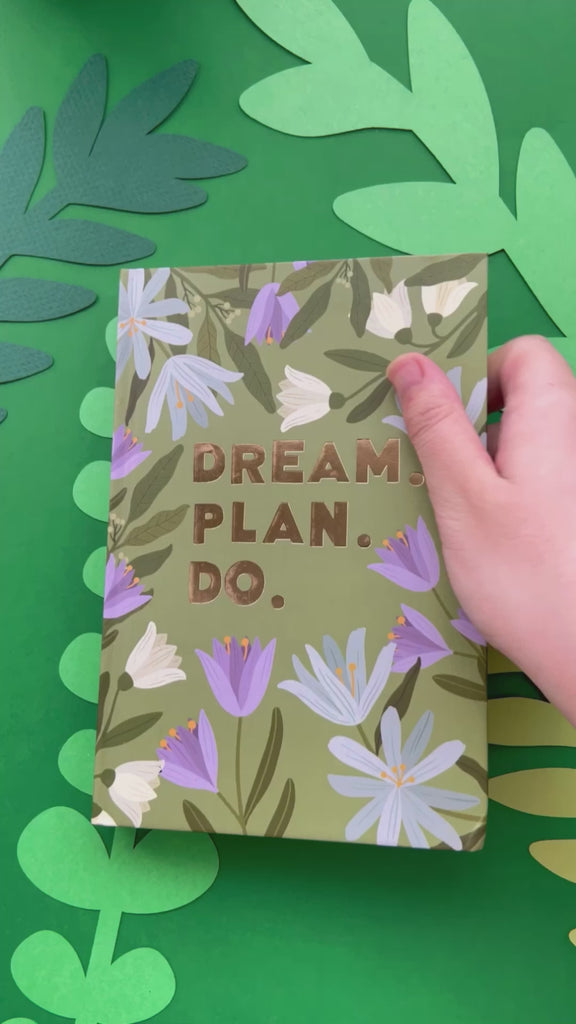 Floral Themed Planner - Dream.Plan.Do Series
