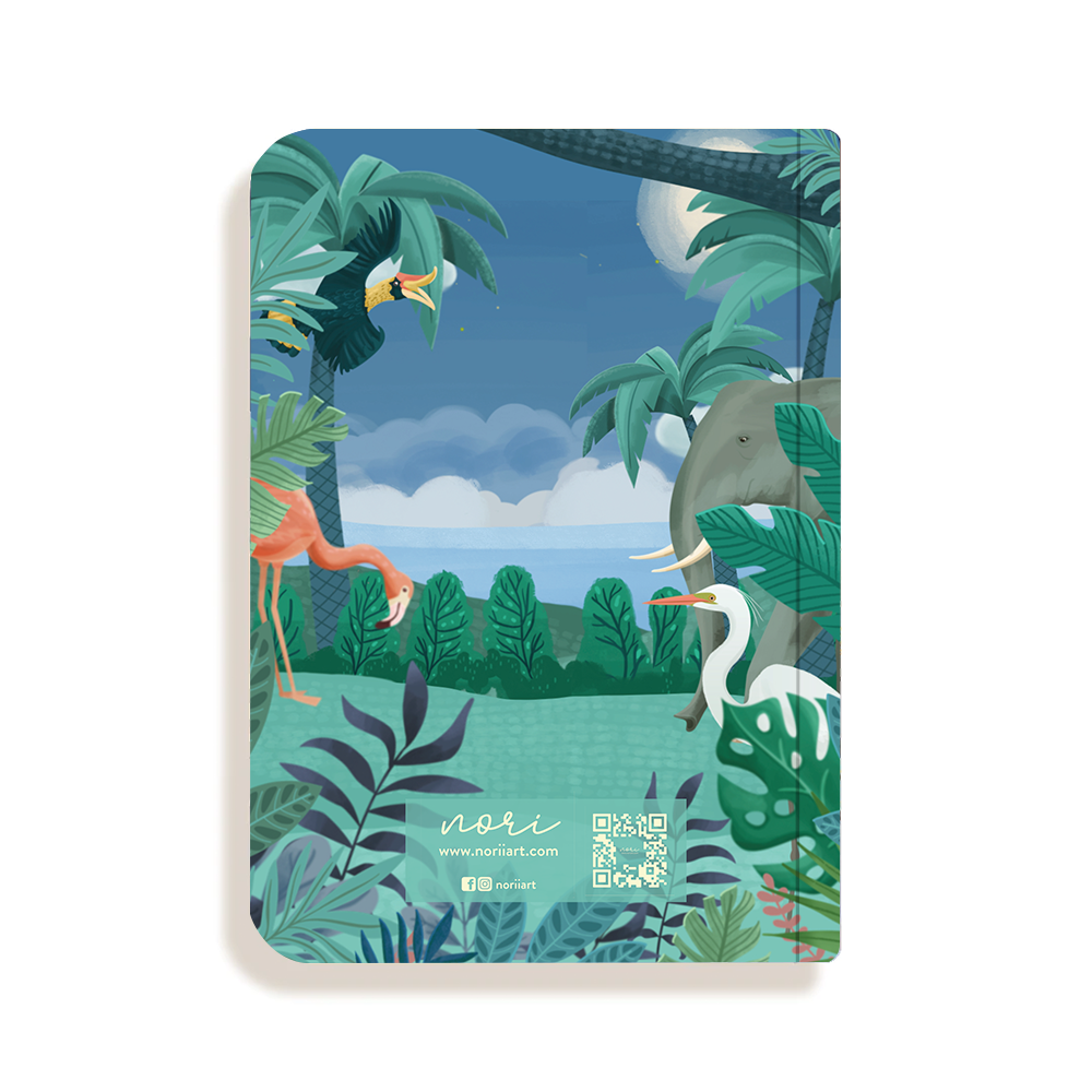 Tropical Island Notebook - Ideal for Writing Your Beachside Thoughts