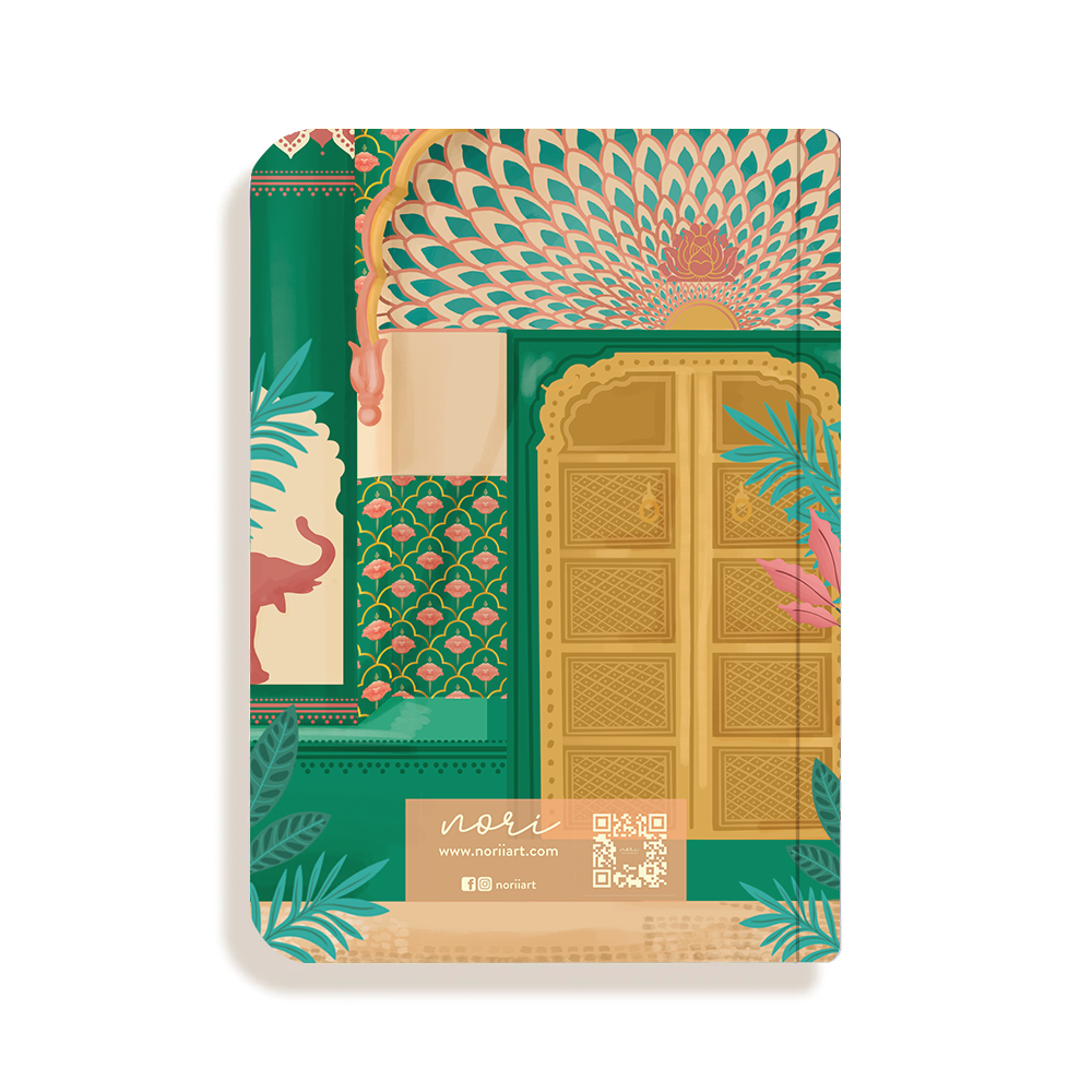 Artistic Jaipur Notebook - A Tribute to the Rich Culture of Jaipur
