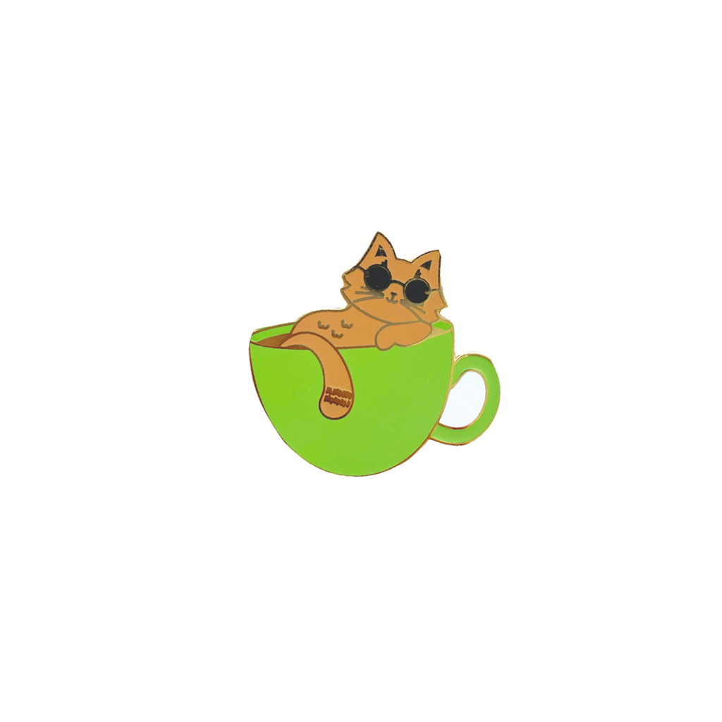 Cat Lapel Pin - Cute Cat-Shaped Enamel Accessory