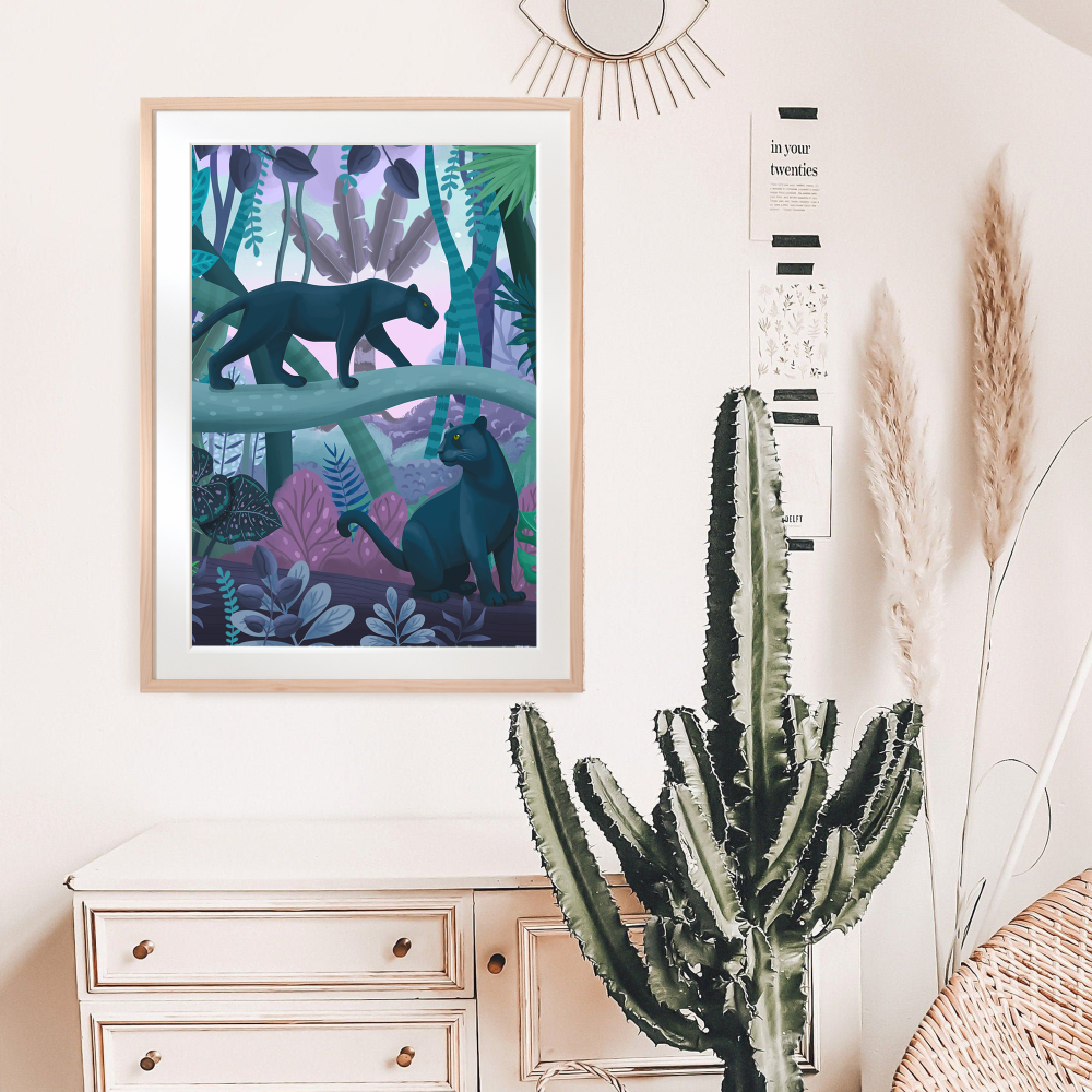 Nature-Inspired Wall Art - Forest Serenity