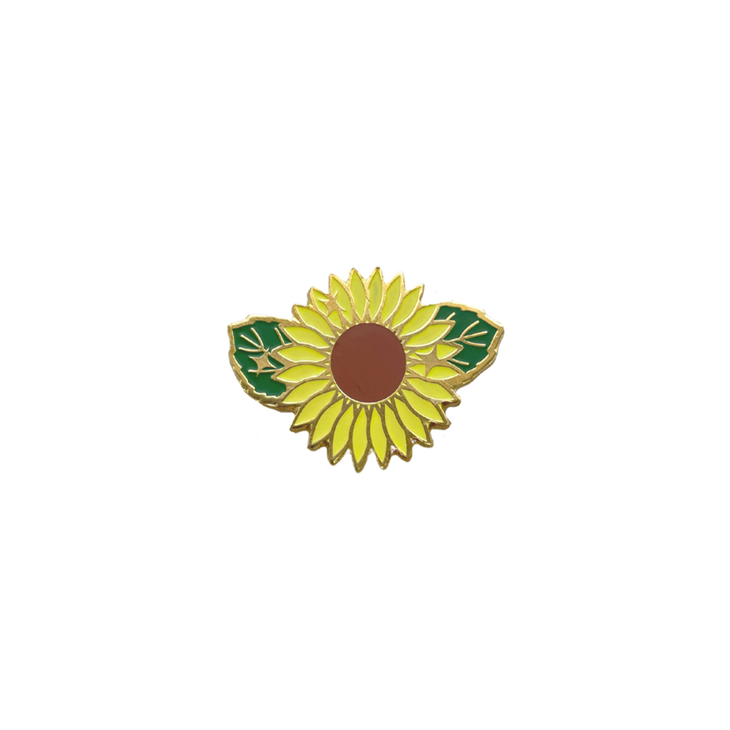 Sunflower Lapel Pin - Bright and Cheerful Floral Accessory
