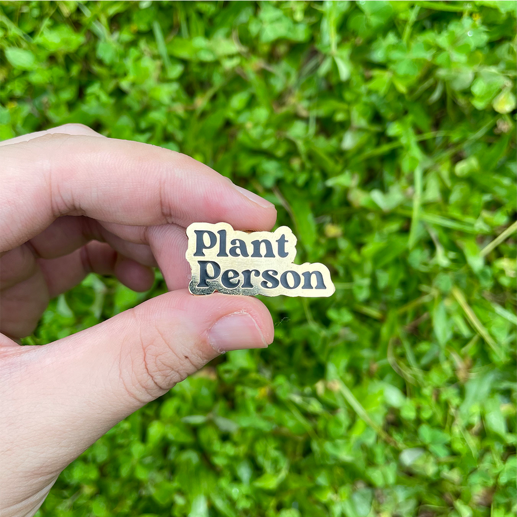 Plant Enthusiast Lapel Pin - Nature-Inspired Fashion Detail