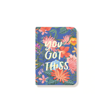 Motivational Mini Notebook - 'You Got This' Encouragement