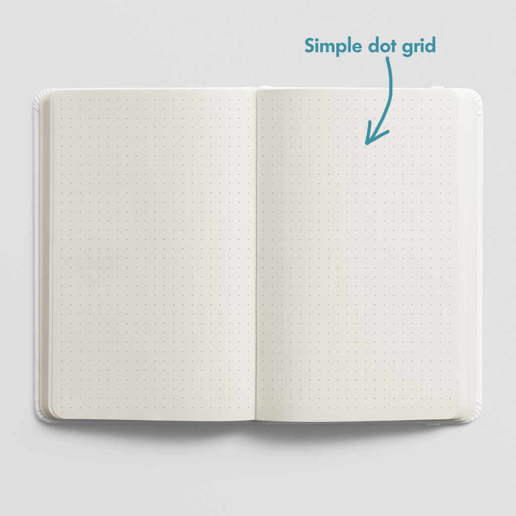 Dot Grid Notebook – Ideal for Bullet Journaling, Sketching, and Note-Taking.